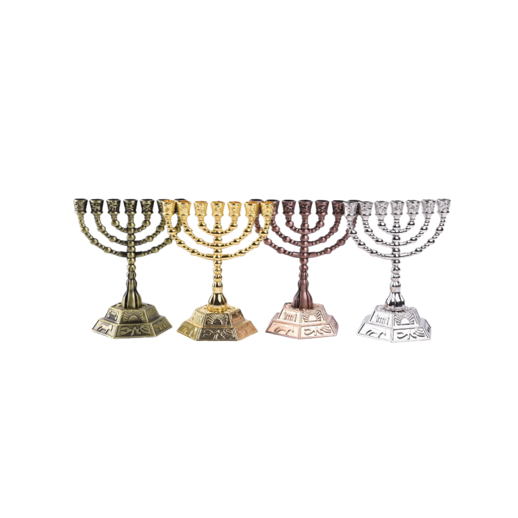 Menorah chandelier sept branches - kaldeo