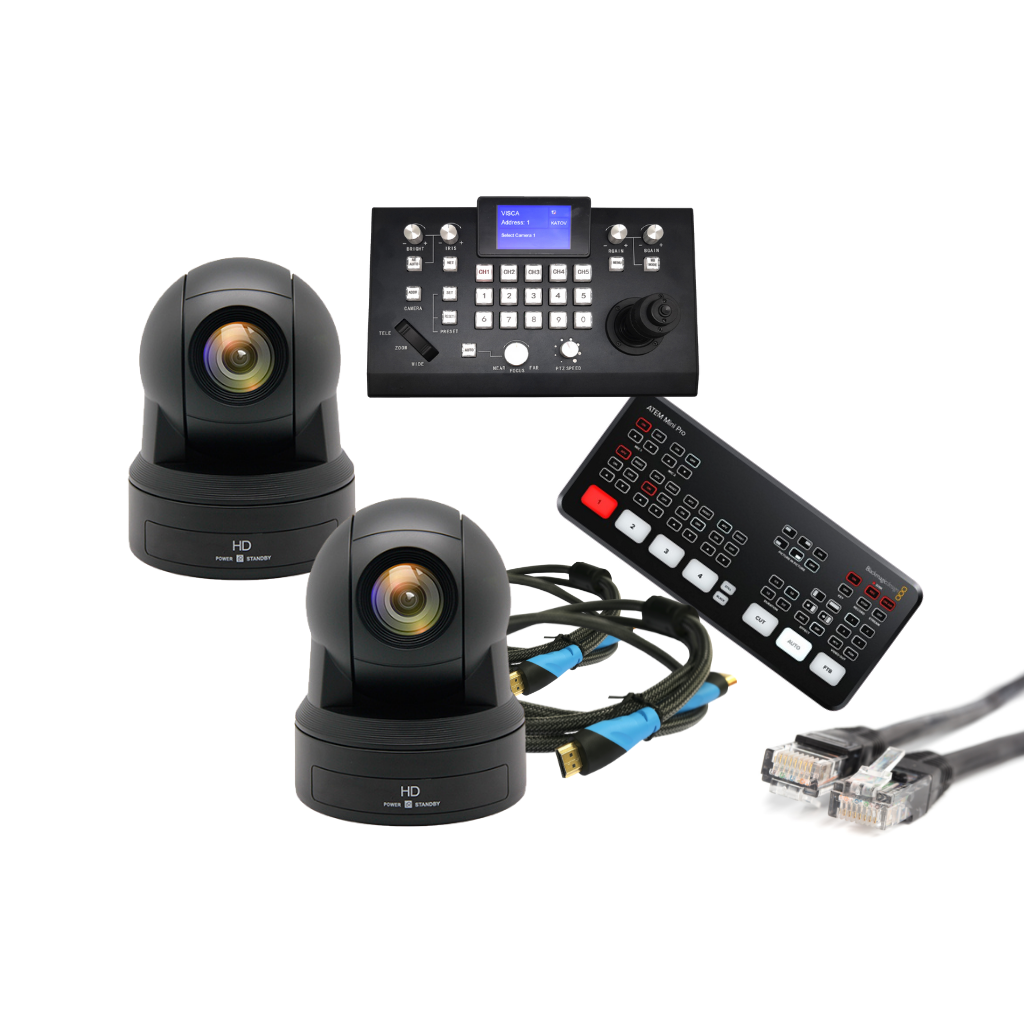 Pack streaming video caméra contrôleur mélangeur - kaldeo