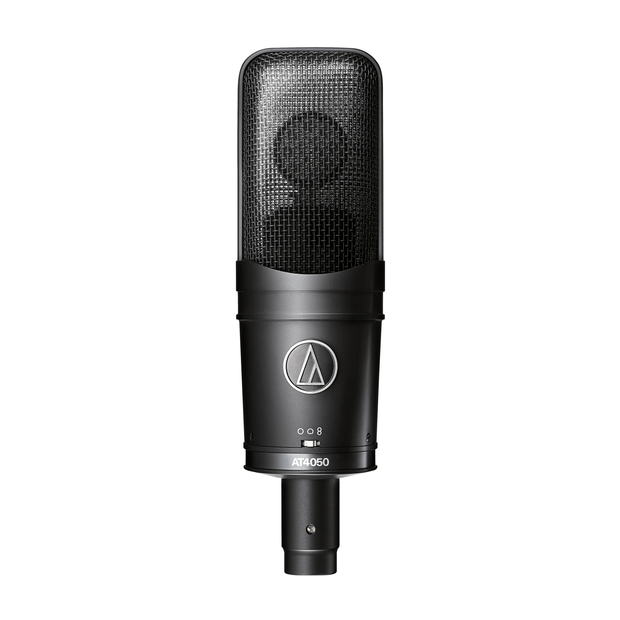 Microphone à directivité variable à condensateur avec suspension