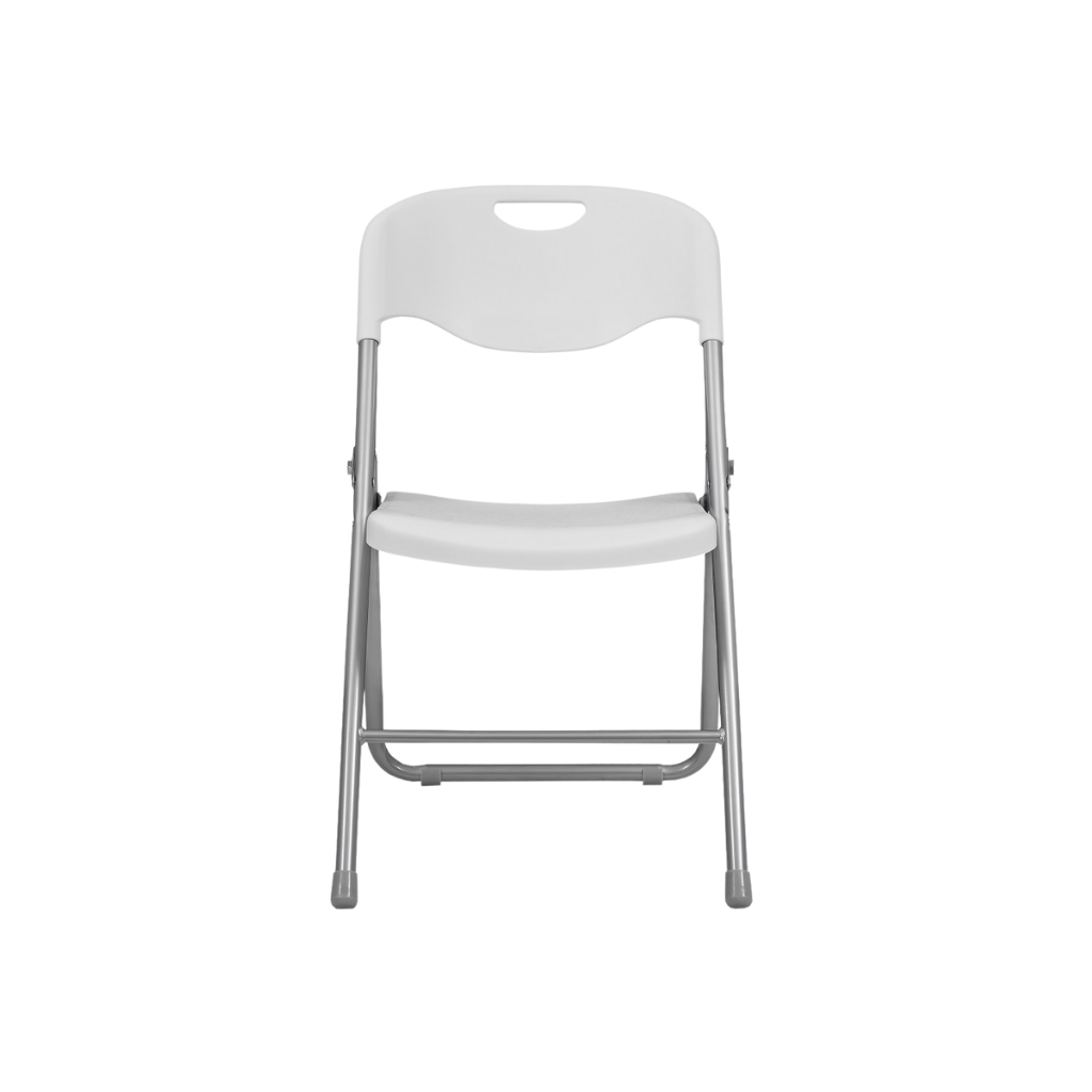 karmel deluxe chaise pliante plastique acier - kaldeo